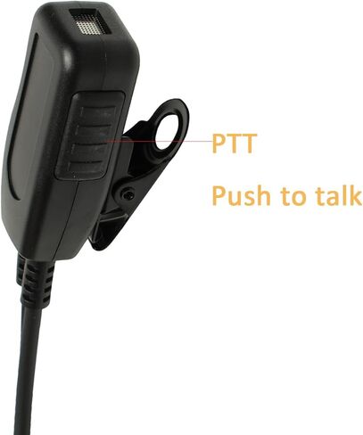 G Shape Earpiece Headset with PTT Mic Compatible with HYT Hytera BD502 BD502i PD502 PD562 TC-508 TC-580 Walkie Talkie Radio in Saudi Arabia