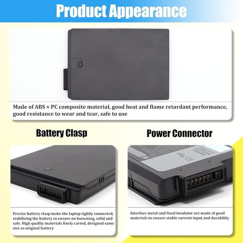 استبدال بطارية XVJNP لجهاز Dell Latitude 5430 7330 Rugged Extreme P148G P148G001 P149G P149G001 سلسلة بطارية الكمبيوتر المحمول 6JRCP M0TN3 KD1CT 451-BCWQ 53.5Wh in Kuwait
