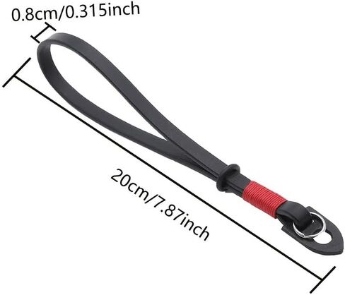 Handmade Genuine Leather Camera Wristband Wrist Strap or Security Tether Durable Photographer in Saudi Arabia