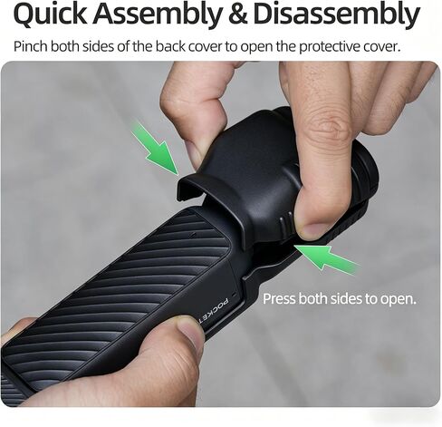 Integrated Gimbal&Screen Pretector for DJI Osmo Pocket 4 Camera Protective Cover Screen Scratch-Resistant Shell Lens Cap Sunnylife Part for Pocket 4 in Saudi Arabia