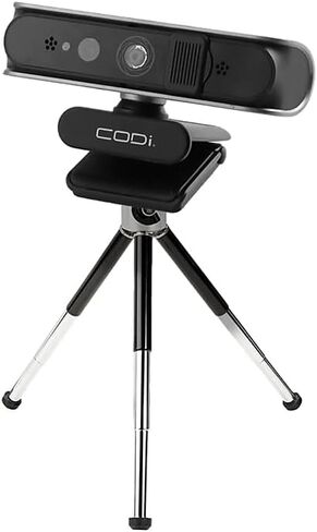 CODi Allocco HD 1080P IR Webcam with Windows Hello Facial Recognition, 30FPS USB-A Camera with Built-in Microphone, Auto Low-Light Correction for Video Conferencing & Streaming in Saudi Arabia