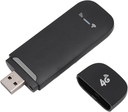SUNGOOYUE 4G LTE USB WiFi Modem, 150Mbps Wireless Internet Adapter with SIM Card Slot for Travel, Europe Asia Africa in Saudi Arabia