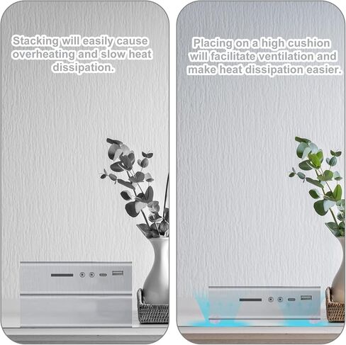 8 قطع وسادة تبريد لقاعدة CalDigit TS4 TS5 Plus TS3 Plus Thunderbolt Dock، وسادة زيادة مضادة للخدش ومضادة للانزلاق، وسادات دعم لاصقة ملحقات لتبديد الحرارة in Saudi Arabia