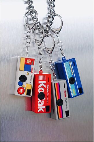 Kodak Charmera Key Chain Digital Camera (Blind Box) with 64GB Memory Card and 2-in-1 USB 3.0 Card Reader Bundle (3 Items) in Saudi Arabia
