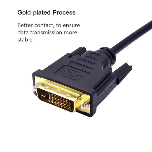 10PCS 1080P DVI-D to VGA Adapter Cable 25Pin Male to 15Pin Female HDTV Converter for PC Computer Monitor Display Card in Saudi Arabia