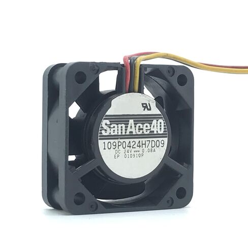 109P0424G302 3-Wire DC24V 0.19A 4.56W 40x40x28mm مروحة تبريد in Kuwait