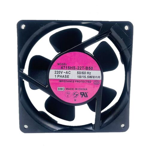 4715HS-22T-B50 2-pin AC220V 14/13W 120x120x38mm مروحة تبريد in Kuwait