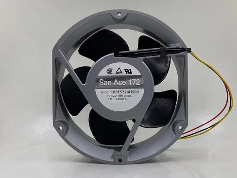 109E5724H509 3-Wire DC24V 0.58A 13.92W 172x150x51mm مروحة تبريد in Kuwait