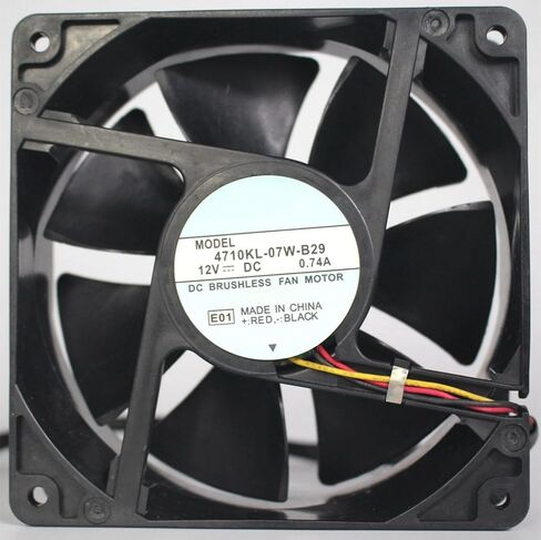 4710KL-07W-B29 3-Wire DC48V 0.09A 4.32W 120x120x25mm مروحة تبريد in Kuwait