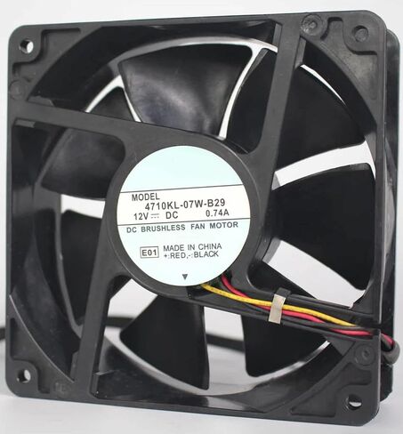 4710KL-07W-B29 3-Wire DC48V 0.09A 4.32W 120x120x25mm مروحة تبريد in Kuwait