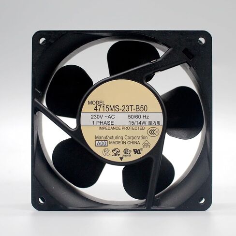 4715MS-23T-B50 2 دبوس AC230V 15/14 واط 120x120x38 مللي متر مروحة تبريد in Kuwait