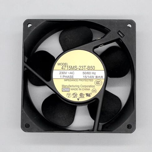 4715MS-23T-B50 2 دبوس AC230V 15/14 واط 120x120x38 مللي متر مروحة تبريد in Kuwait