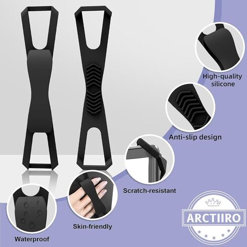 Universals Silicone Hand Grip for 6-8inch Tablets Nonslip Ergonomic Comfortable Long Use Ergonomic Tablet Holder in Saudi Arabia