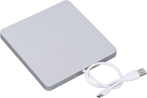 محرك أقراص DVD خارجي Yoidesu، محرك أقراص USB 3.0 من النوع C CD DVD ناسخ أقراص ضوئية محمول مع التوصيل والتشغيل، لأجهزة الكمبيوتر المحمول المكتبية Wins OS X in Saudi Arabia