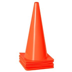 18 Inch 4 Pack Traffic Safety Cones with Reflective Collars,Orange Hazard Caution Cone Road Street Parking Cone, Plastic Cone for Driving Practice,Construction Keep Security Distance Barriers in Saudi Arabia