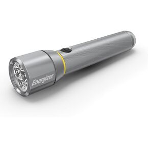 مصباح LED ENERGIZER Vision PRO، إضاءة فائقة 1000+ لومن، مقاوم للماء IPX4، مصباح LED من الألومنيوم من فئة الطائرات، مصباح وميض معدني متين للاستخدام في الهواء الطلق، مخرج طاقة في حالات الطوارئ، أسود in Kuwait