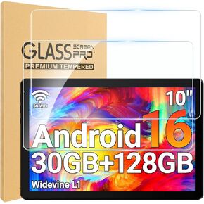 2Pack Screen Protector for URAO X109 10.1" Tablet 2026, 9H Hardness Tempered Glass for URAO 10.1 Inches 2026, Scratch-Resistant, HD Screen Protector, Only Compatible with X109 in Saudi Arabia