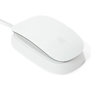 Ascrono - Charging Station Compatible with Apple Magic Mouse - Black - Perfect Accessories | Usable As Charging Dock, Stand & Charger | Includes 5ft (1.5m) USB-C Cable | USB-C Connector in Saudi Arabia