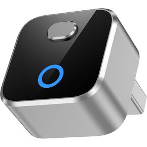 Wireless CarPlay & Android Auto Adapter Dongle, WiFi 6 Bluetooth 5.4 for Low Latency, Dual-Phone Memory with One-Tap Switching Button, Ultra-Compact Metal Design for Factory Wired Carplay Cars in Saudi Arabia