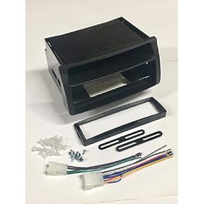 Car Stereo Dash Kit and Wire Harness for Installing a Single Din Radio for 2003-2008 Toyota Corolla in Saudi Arabia
