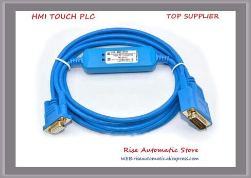 Ochoos 6ES5734-1BD20 (DB15) 6ES5 734-1BD20 S5 PLC محول PC TTY S5 734-1 كابل PC-TTY PC/TTY RS232 S5 كابل جديد - (اللون: أزرق) in Kuwait