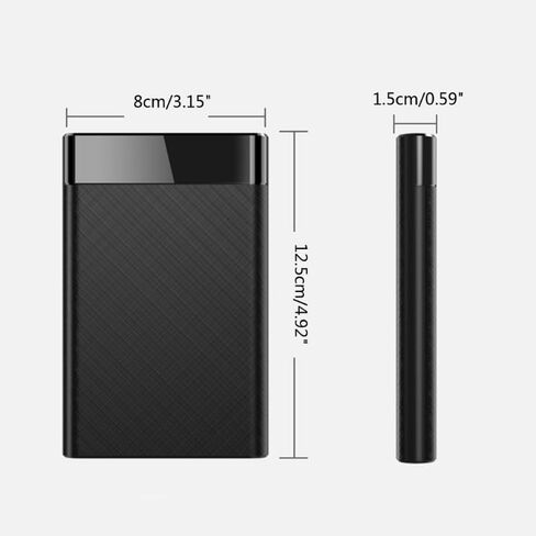 2.5 بوصة SSD صندوق القرص الصلب المحمول الضميمة USB3.1 للكمبيوتر المحمول قرص صلب صندوق خارجي USB3.1 2.5 بوصة حافظة الهاتف المحمول-صندوق USB3.1 SSD صندوق القرص in Kuwait