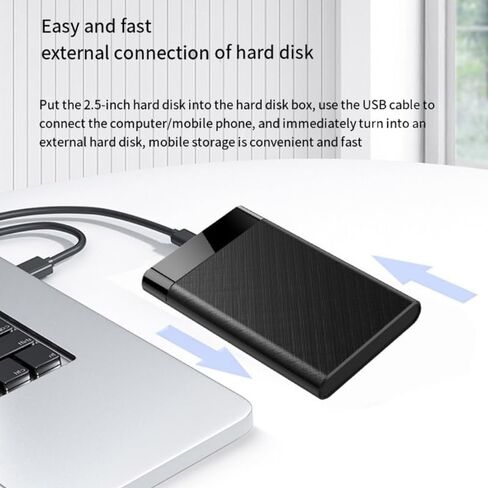 2.5 بوصة SSD صندوق القرص الصلب المحمول الضميمة USB3.1 للكمبيوتر المحمول قرص صلب صندوق خارجي USB3.1 2.5 بوصة حافظة الهاتف المحمول-صندوق USB3.1 SSD صندوق القرص in Kuwait