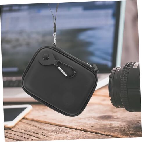 TEHAUX 1set Portable External Hard Drive Case Compact Storage Organizer for Data Cables and Earphones Travel-friendly Design for Monitor Accessories in Saudi Arabia