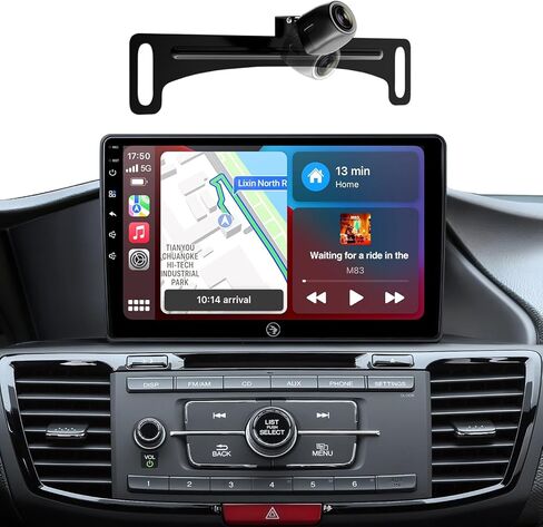 AINAVI 10.2 بوصة راديو السيارة ستيريو لهوندا أكورد 9th 2013-2017 ترقية IPS HD شاشة لمس لاسلكية CarPlay Android Auto/GPS/SWC/Bluetooth/HD كاميرا احتياطية in Saudi Arabia