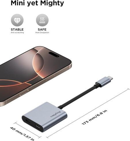 RayNeo USB-C إلى محول شحن النظارات وحزمة أنبوب الصوت in Kuwait