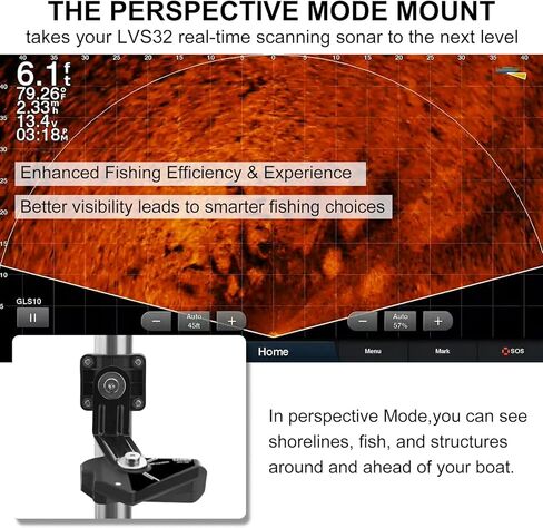 010-12970-00 حامل Livescope لوضع المنظور متوافق مع محول Garmin Panoptix LVS32 in Kuwait