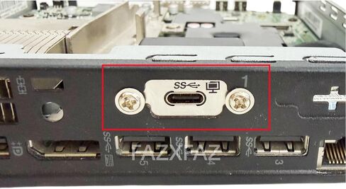 استبدال منفذ التوسعة من النوع C لجهاز Lenovo ThinkCentre M910q M910x P320 01AJ934 يدعم فيديو 4K HD in Kuwait