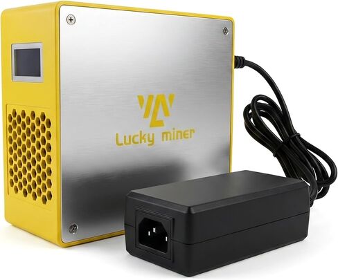 Luckyminer LG07 Pro Scrypt Miner, 120MH/S 30W High-Efficiency Home Solo Miner for LTC & Dogecoin, Supports 100+ Coins, 2.4G WiFi & Hotspot, Ultra-Quiet Desktop Machine in Saudi Arabia