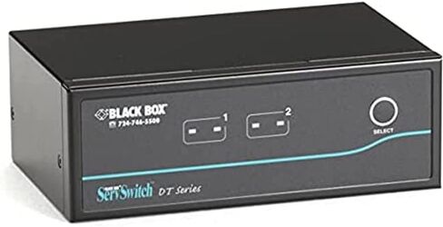 الصندوق الأسود BlackBox KV9622A 2 Port Dual DVI USB KVM S Fd in Saudi Arabia