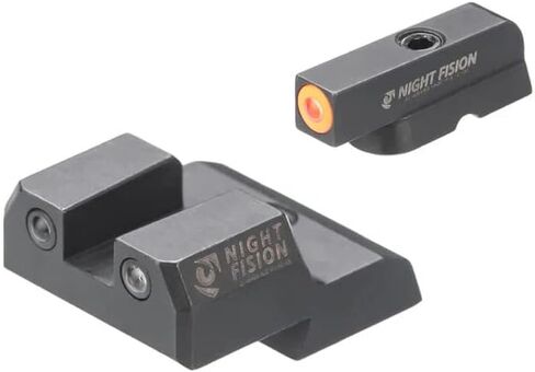 Night Fision Tritium Night Sight Set for CZ USA P-07/P-09 - Perfect Dot Front Sight with Added Daytime Ring - Front Ring Color Options - Various Sight Styles in Kuwait