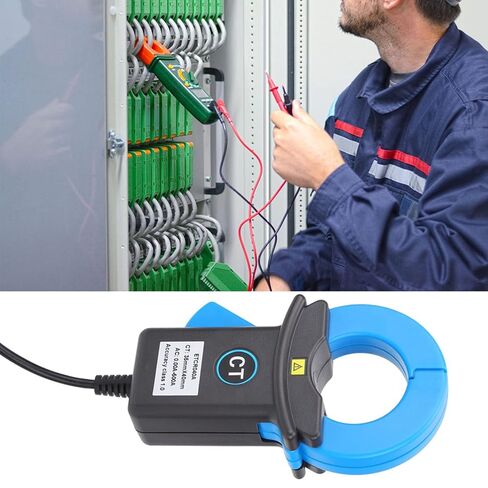 Clamp Current Sensor Leakage Current Detector AC Current Tester with BNC Plug for Power Analyzer Oscilloscope Multimeter (ETCR040A) in Saudi Arabia