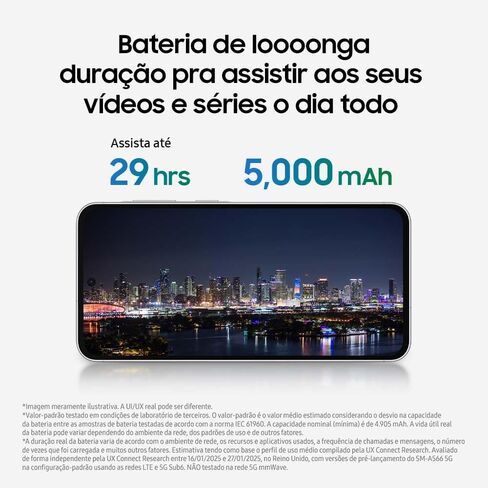 Samsung Galaxy A26 5G بشريحتي اتصال، 256 جيجابايت + 8 جيجابايت رام، أسود - مفتوح (GSM فقط) (الإصدار الدولي) (متجدد) in Saudi Arabia