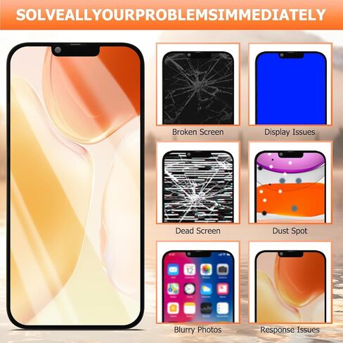 INCELL for iPhone 13 Pro Max Screen Replacement Display for iPhone 13 Pro Max LCD A2643 A2484 A2641 A2644 A2645 Screen Digitizer Touch Assembly Repair Kits in Saudi Arabia