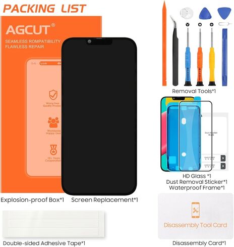 INCELL for iPhone 13 Pro Max Screen Replacement Display for iPhone 13 Pro Max LCD A2643 A2484 A2641 A2644 A2645 Screen Digitizer Touch Assembly Repair Kits in Saudi Arabia