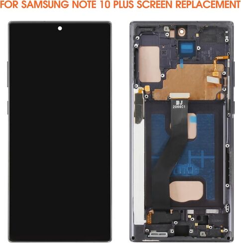 INCELL for Samsung Galaxy Note 10 Plus Screen Replacement for Samsung Note 10 Plus LCD Display N975F SM-N975U LCD Digitizer Touch Assembly Repair Parts Black with Frame(No Fingerprint) in Saudi Arabia