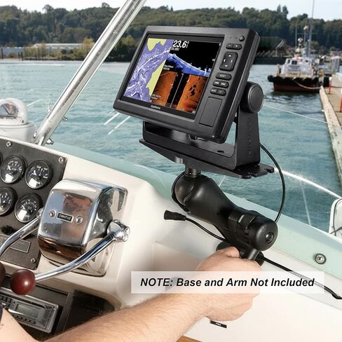 2.25" / D Size Ball Fish Finder Mount Plate for 9" to 16" Large Fishfinder, Heavy-Duty/Super Load-Bearing, Compatible with RAM Mounts, Scotty, iBOLT Ball Arm and Accessories in Saudi Arabia