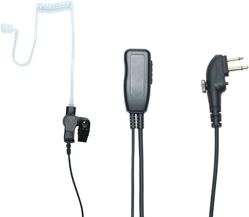 Acoustic Tube Earpiece Headset with Mic PTT Compatible with Hytera HYT BD502 BD502i PD502 PD562 TC-508 TC-580 TC-600 TC-610 Walkie Talkie Two Way Radio 2Pack in Saudi Arabia