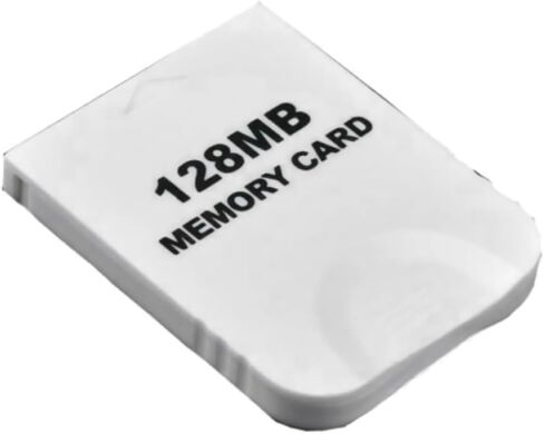 128MB Memory Card Expanded Capacity Portable Game Memory Card for Nintendo Gamecube in Saudi Arabia