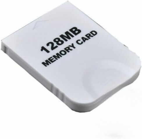 128MB Memory Card Expanded Capacity Portable Game Memory Card for Nintendo Gamecube in Saudi Arabia