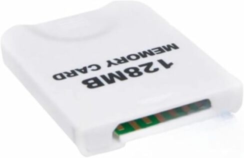 128MB Memory Card Expanded Capacity Portable Game Memory Card for Nintendo Gamecube in Saudi Arabia