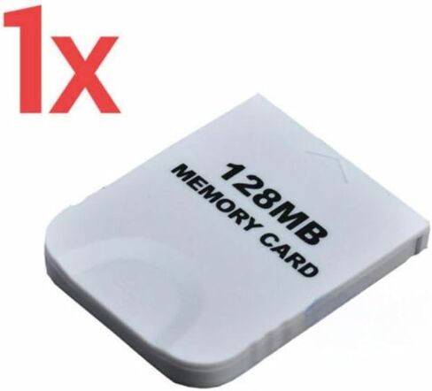 128MB Memory Card Expanded Capacity Portable Game Memory Card for Nintendo Gamecube in Saudi Arabia