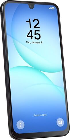 سامسونج جالاكسي A17 5G، 128 جيجابايت، أسود - هاتف ذكي مدفوع مسبقًا (مقفل على Tracfone) - شاشة Super AMOLED 6.7 بوصة 90 هرتز، كاميرا ثلاثية 50 ميجابكسل مع OIS، بطارية 5000 مللي أمبير في الساعة، ذاكرة الوصول العشوائي 4 جيجابايت، أندرويد 16 in Kuwait