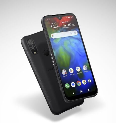 KYOCERA DuraSport 5G C6931 Carrier هاتف ذكي متين غير مقفل، أسود، شاشة 6.1 بوصة، كاميرا 48 ميجابكسل، مقاوم للماء، مقاوم للغبار، مقاوم للسقوط in Kuwait