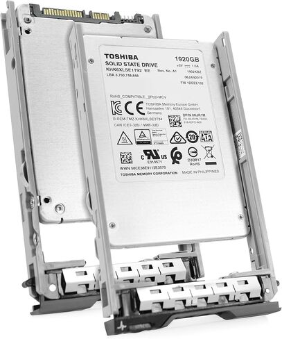 Dell 1.92 تيرابايت SATA 6 جيجابت/ثانية TLC 2.5 بوصة Enterprise PowerEdge SSD للقراءة المكثفة لـ: R630، R730، R730xd، R830، R930، R620، R720، R720xd، R520، R420 0KJR1M G13 (متجدد) in Saudi Arabia