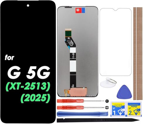 LCD Screen Replacement Touch Digitizer Display Assembly for Mototola Moto G 5G 2025 XT2513 XT2513-1 XT2513-2 XT2513V 6.7" in Saudi Arabia